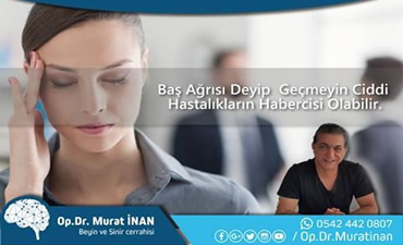 YAŞAMIN HER DÖNEMİNDE ORTAYA ÇIKABİLEN BAŞ AĞRISI